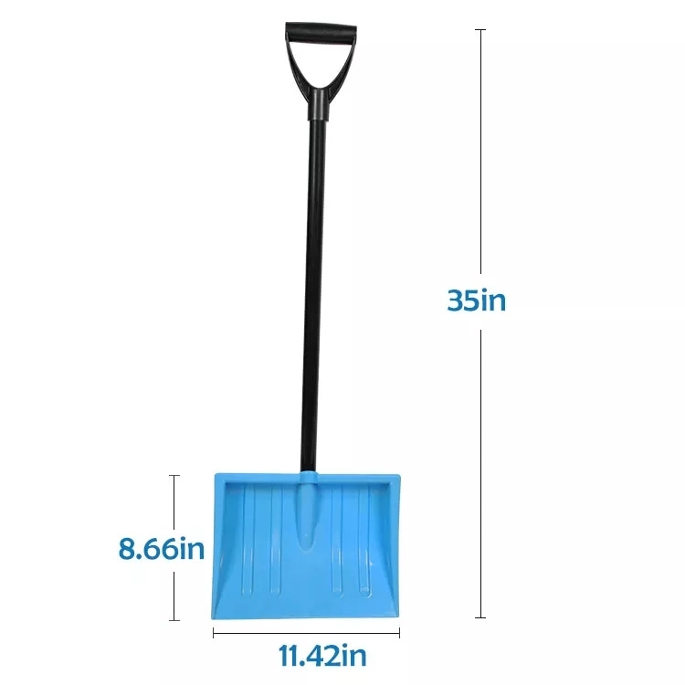 Telescopic Aluminum Handle Snow Shovel Disassembled Handle Small Volumn