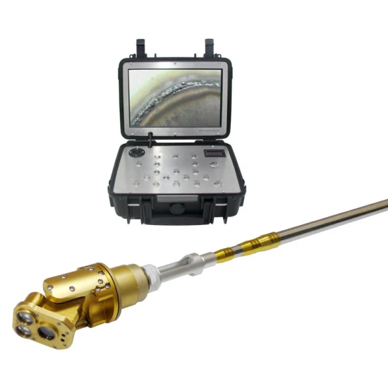 Système de caméra à tige télescopique d'inspection de trou d'homme de réservoir d'huile de tuyau d'égout de zoom automatique