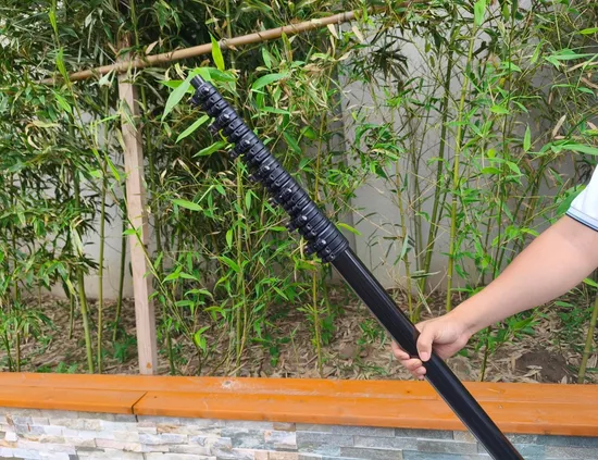 Caméra à perche télescopique en fibre de carbone