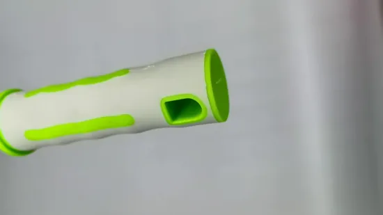 Manche télescopique réglable en aluminium pour balai à franges